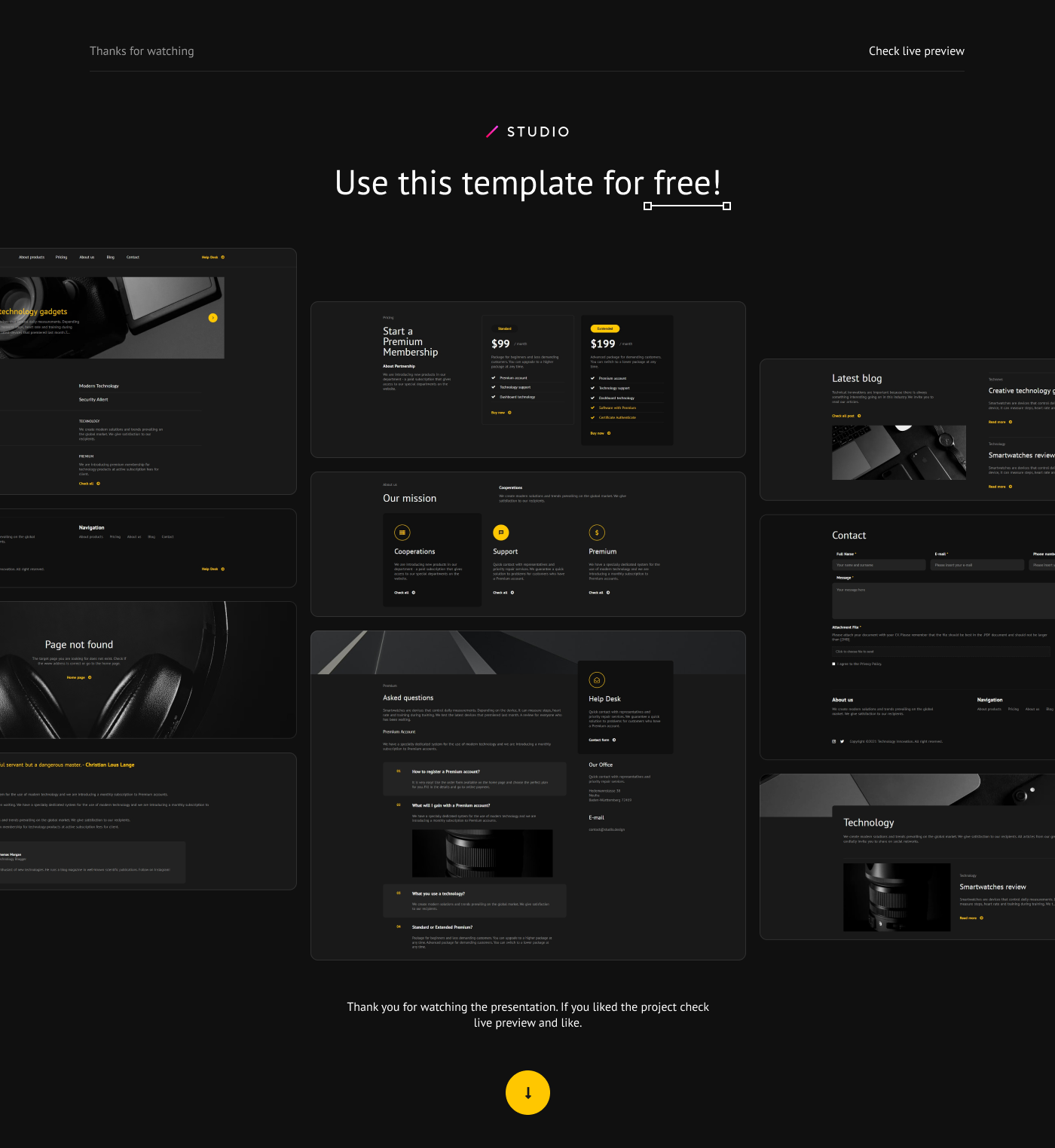 cms Figma landing page studio ui design UI/UX user interface ux Web Design  Website