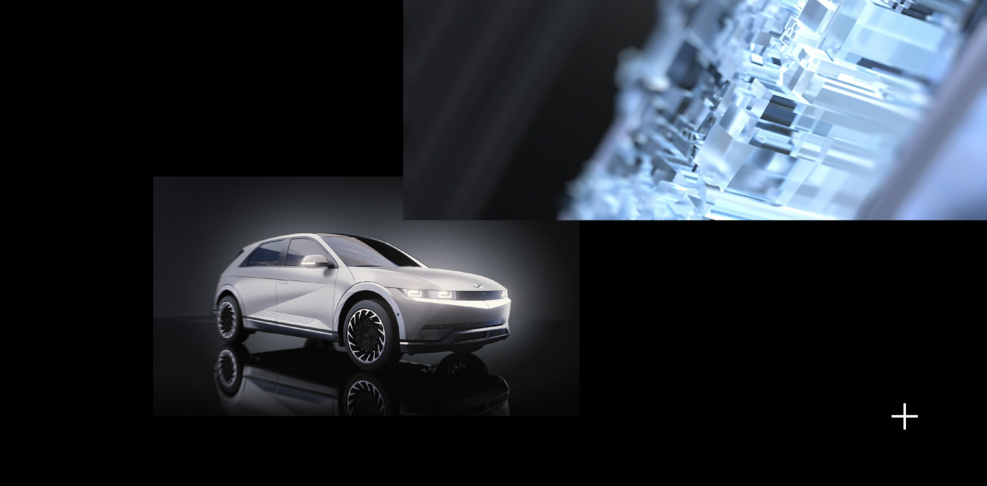 broadcast car show CGI conference Hyundai Mockup motion design online event presentation Show