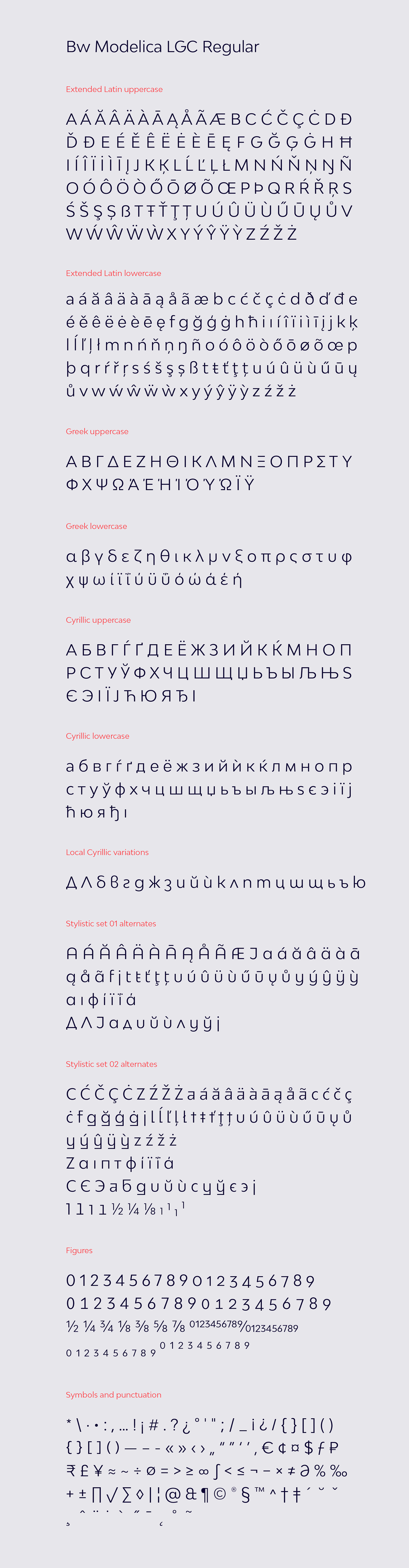 Bw Modelica Lgc Latin Greek Cyrillic On Behance