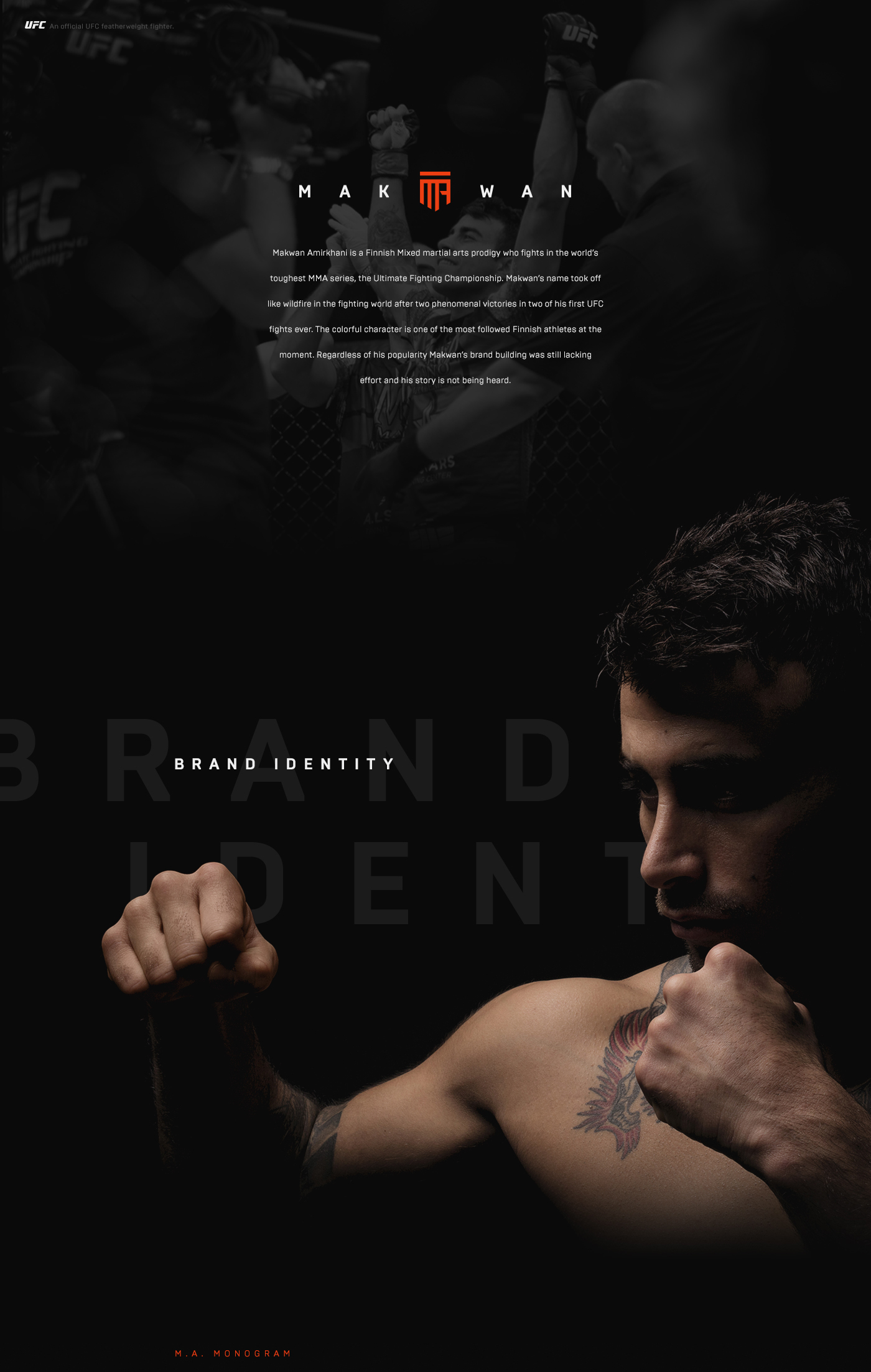Sports Branding athlete branding UFC MMA Branding makwan Amirkhani MMA Fighter Athlete photography MMA Photography fighter photography