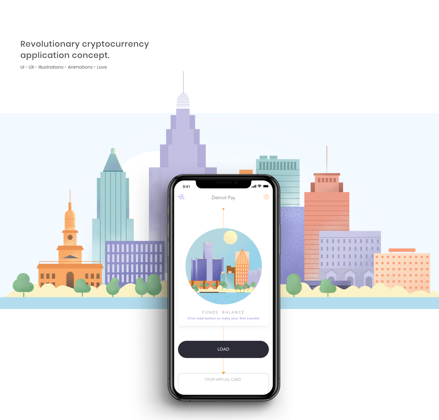 Mobile app inspiration example #331: Detroit Pay App