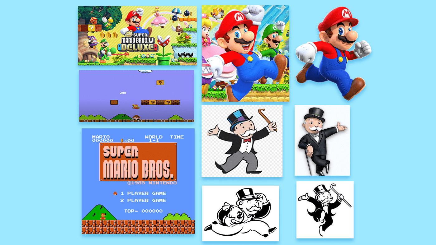 3D illustration Character colorful creative design editorial ILLUSTRATION  magazine Mario Bros Videogames