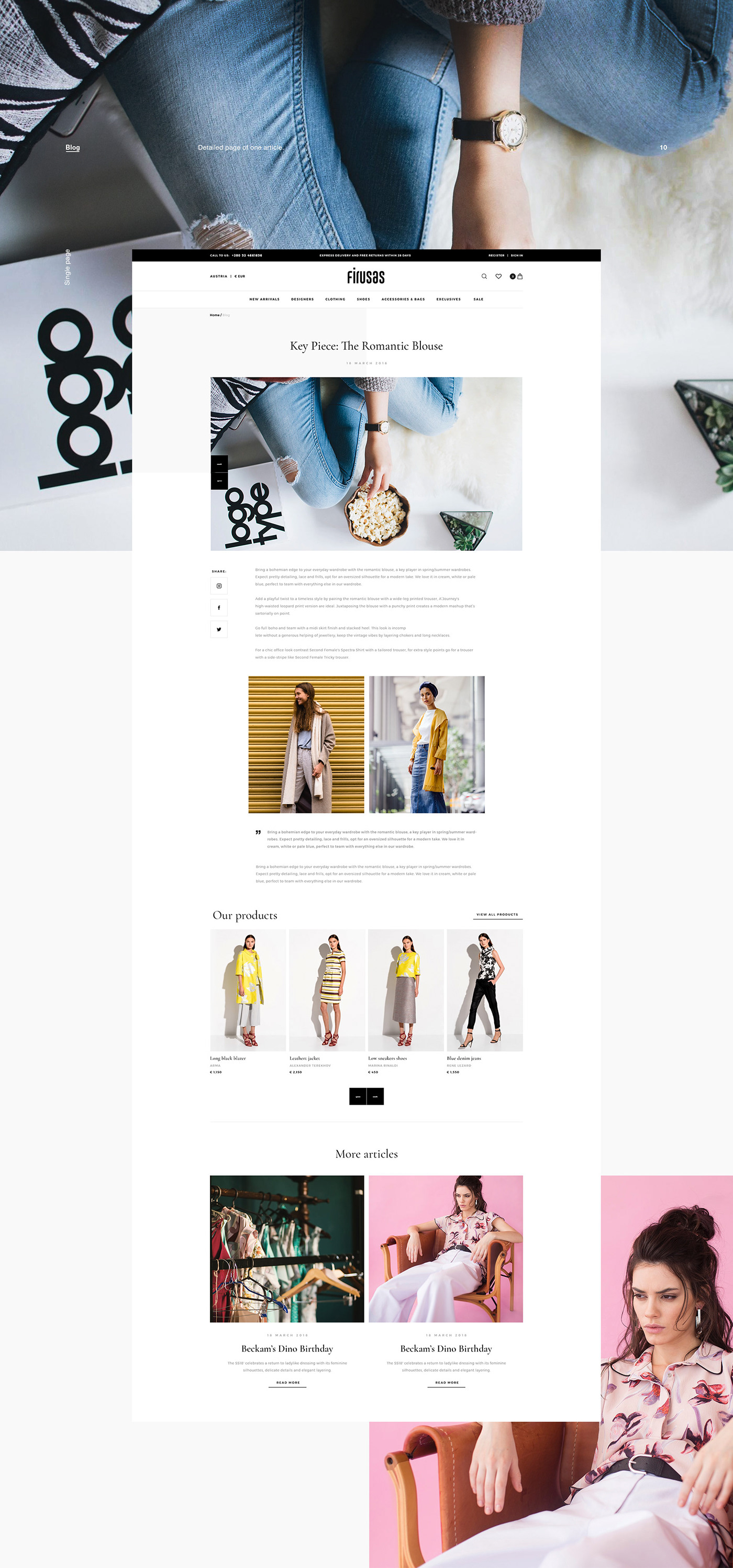 Fashion  e-commerce clothes animation  interaction online store Responsive user experience user interface Website