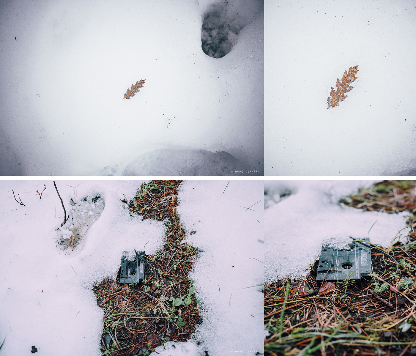 lost bodies conceptual Photography  storytelling   art snow story Cavafy  poem