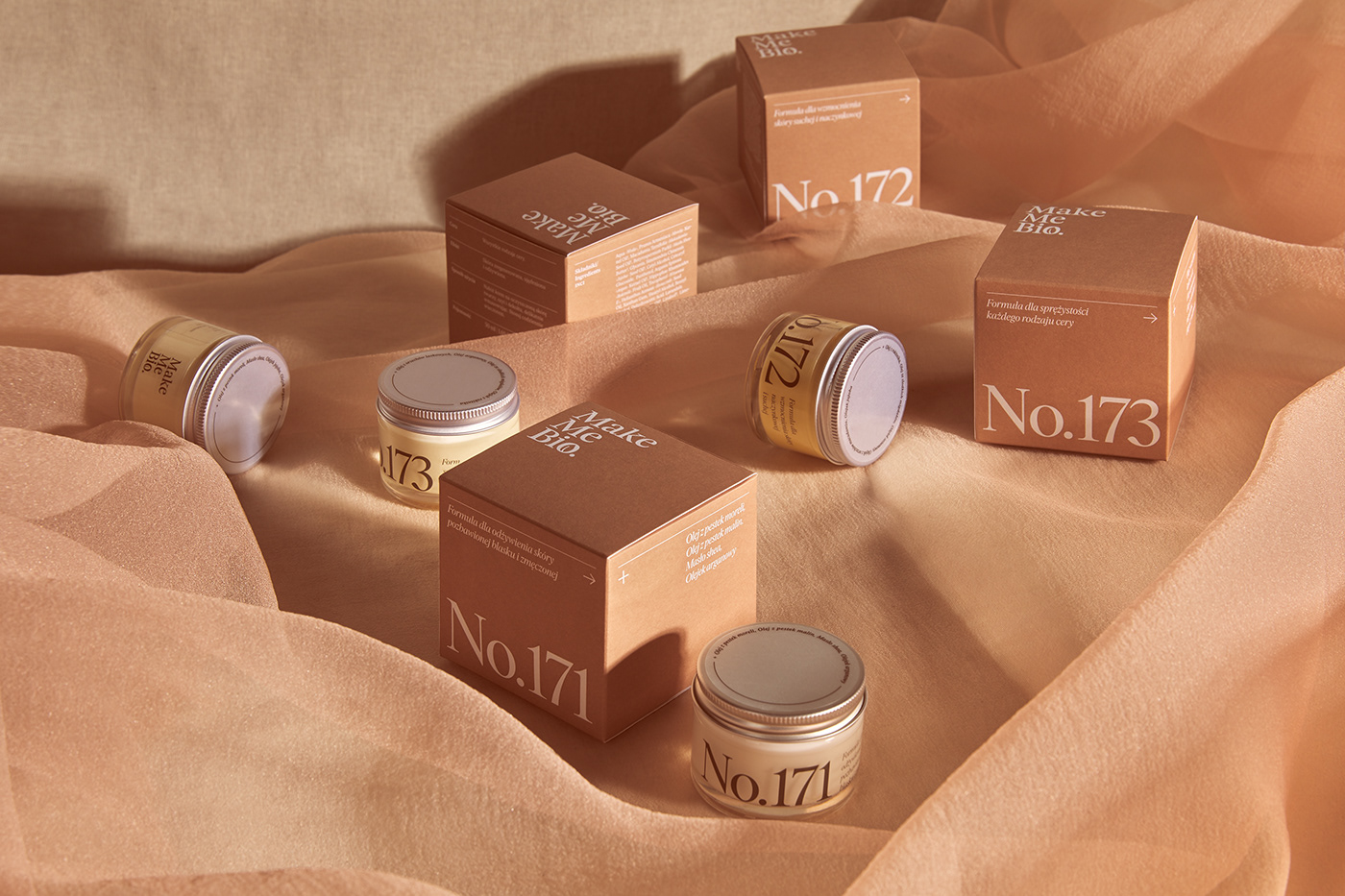 beauty bio brand care cosmetics Natural Cosmetics Packaging