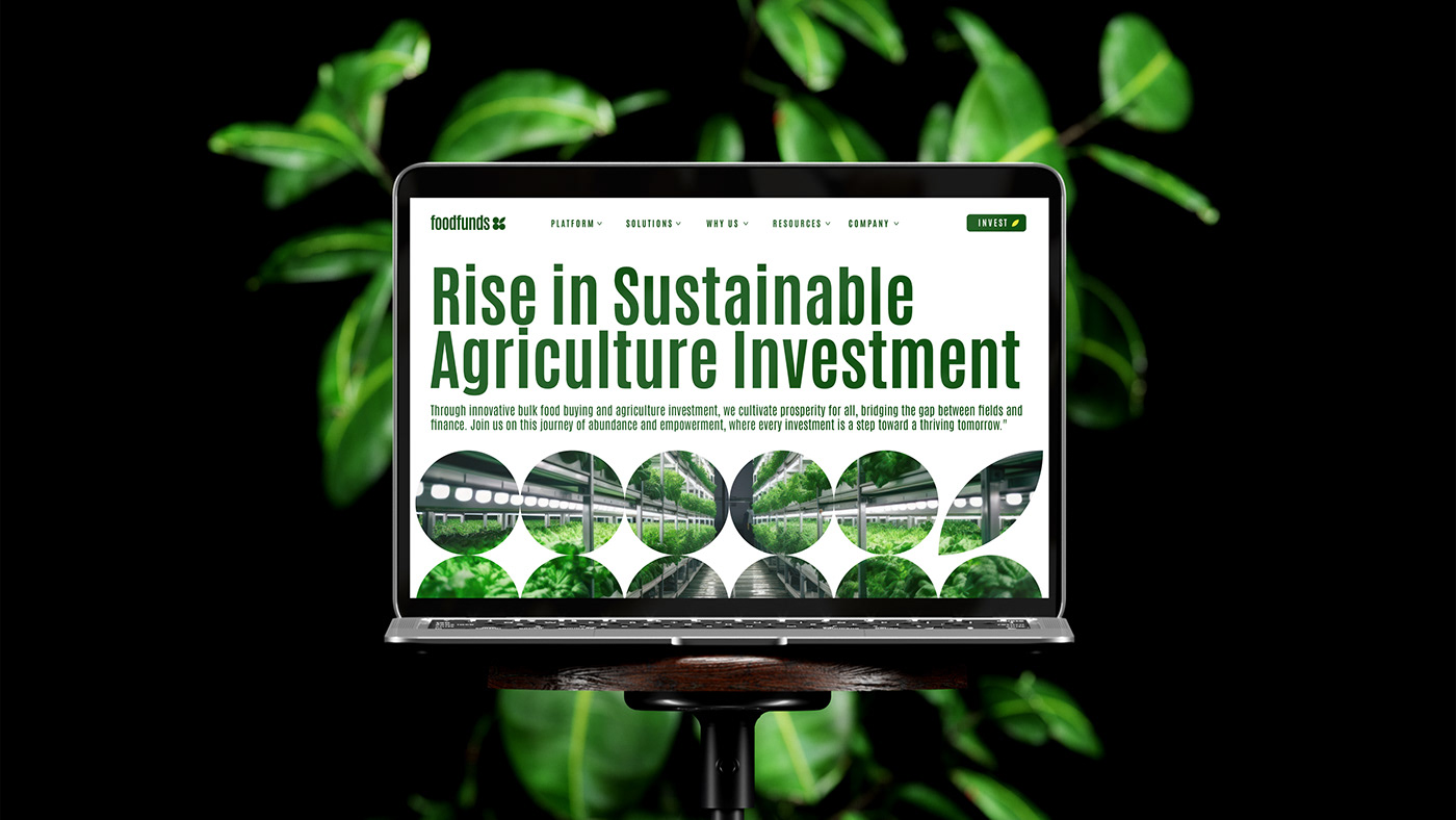 agriculture Investment Sustainable eco brand identity Logo Design Food  foodbranding Agro farm