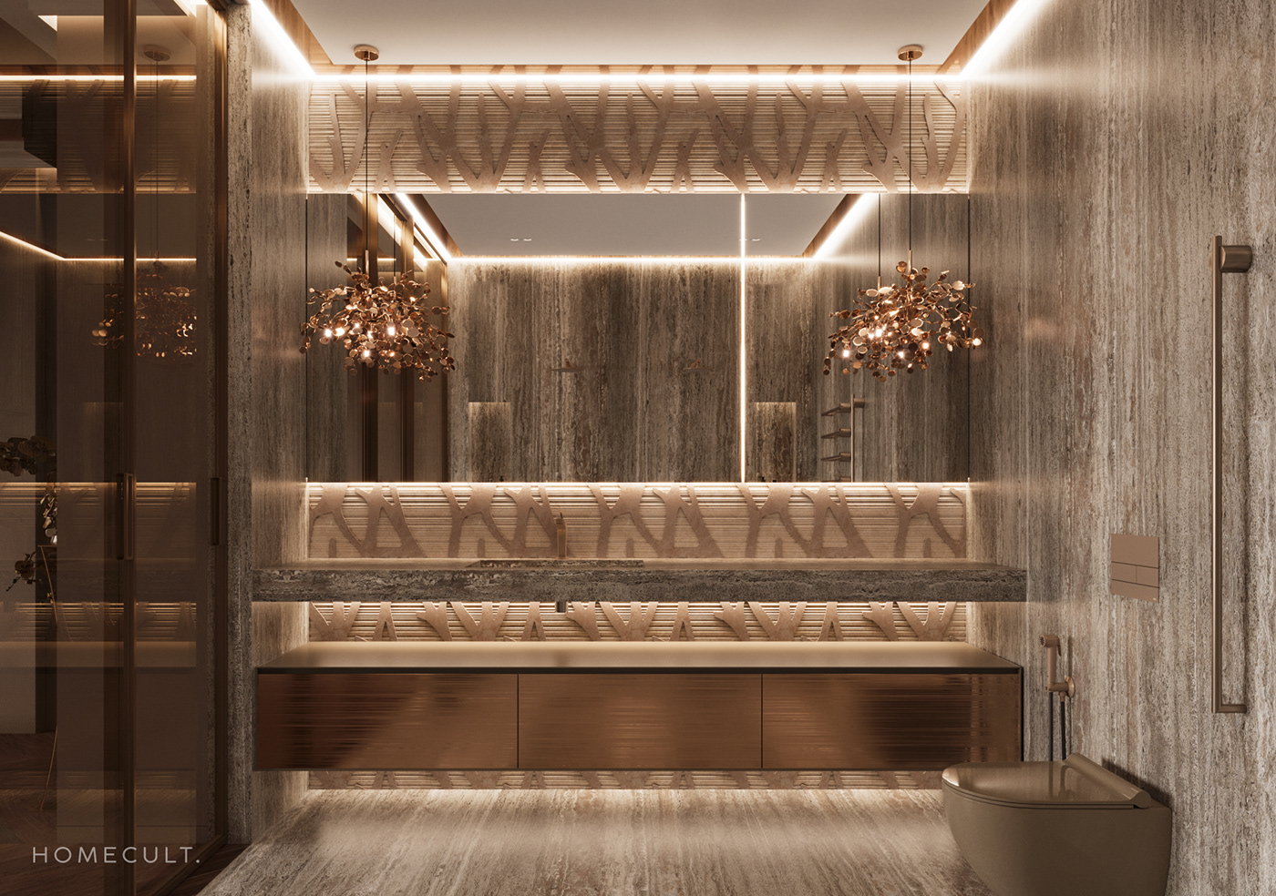 cinema 4d corona renderer design homecult Interior interior design  luxury