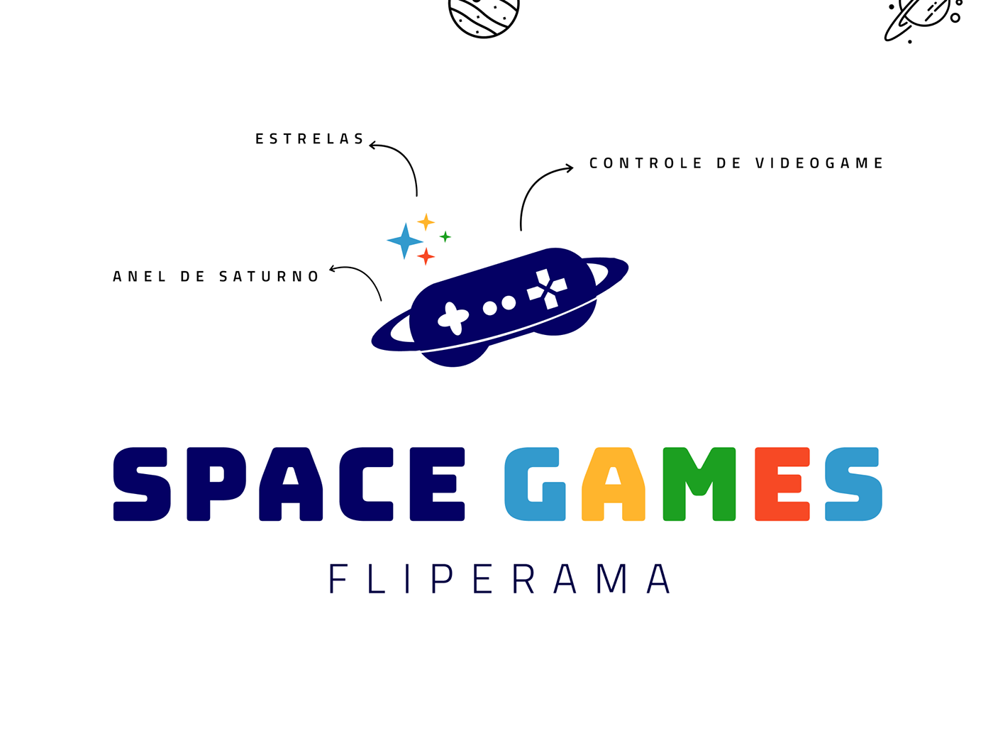app design arcade Arcade game branding  Games Instagram Design Space  Space Branding Space design visual identity