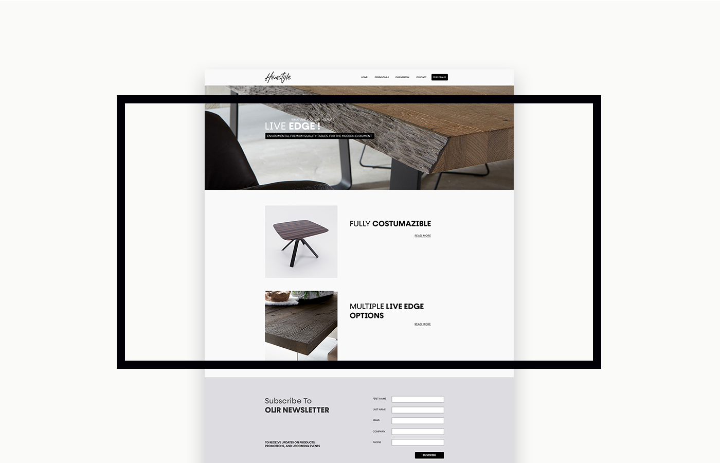 branding  graphic design  logo minimalistic tables Web Web Design 