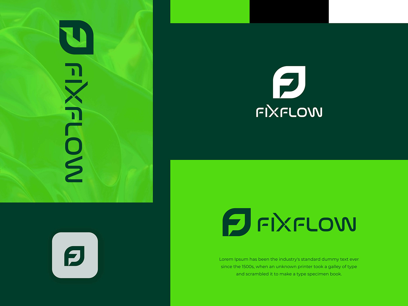 F Letter logo F logo logo maker logo shop logo idea lettermark wordmark Logo Design Logotype