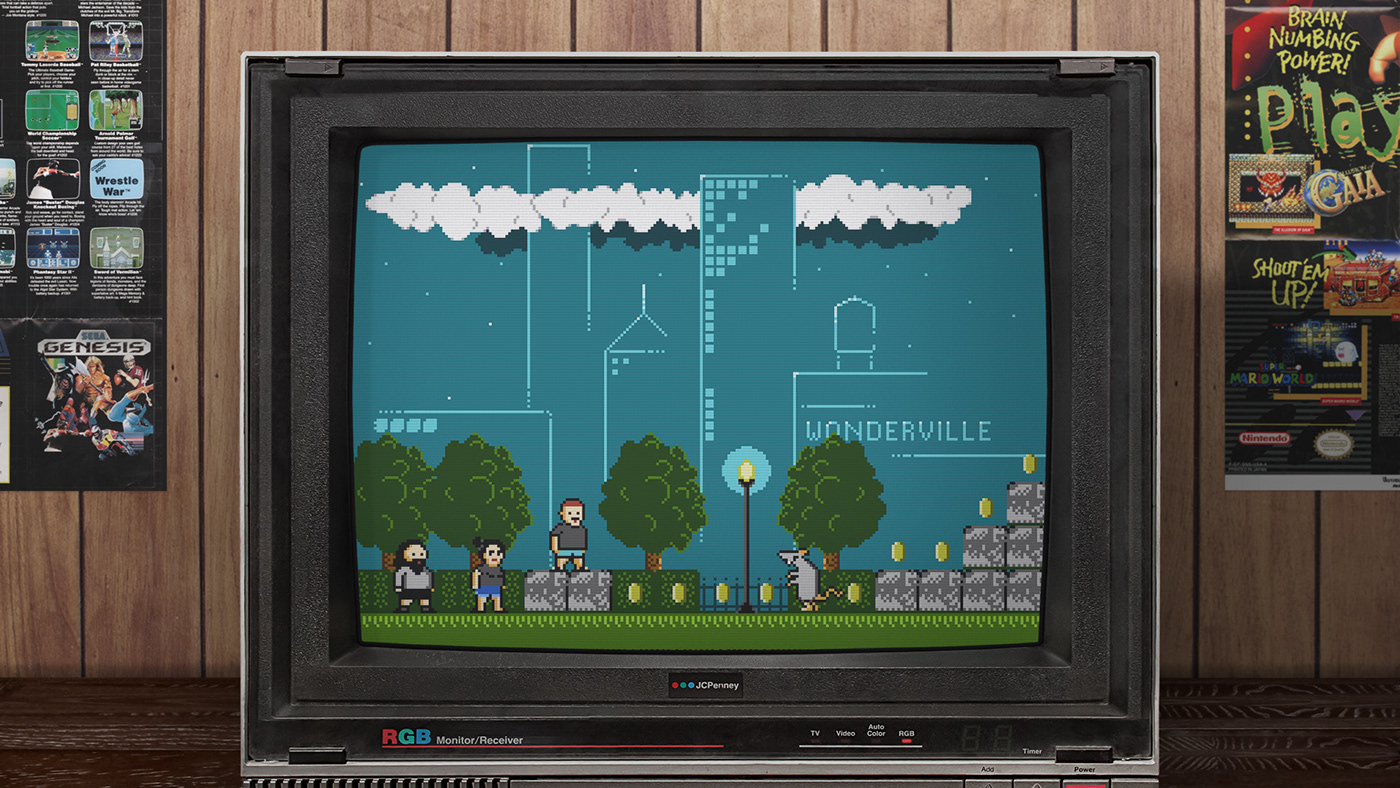 game design  NES Nintendo pixel Pixel art