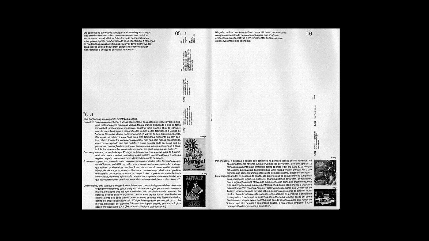 A page from a magazine, editorial design with swiss style.
