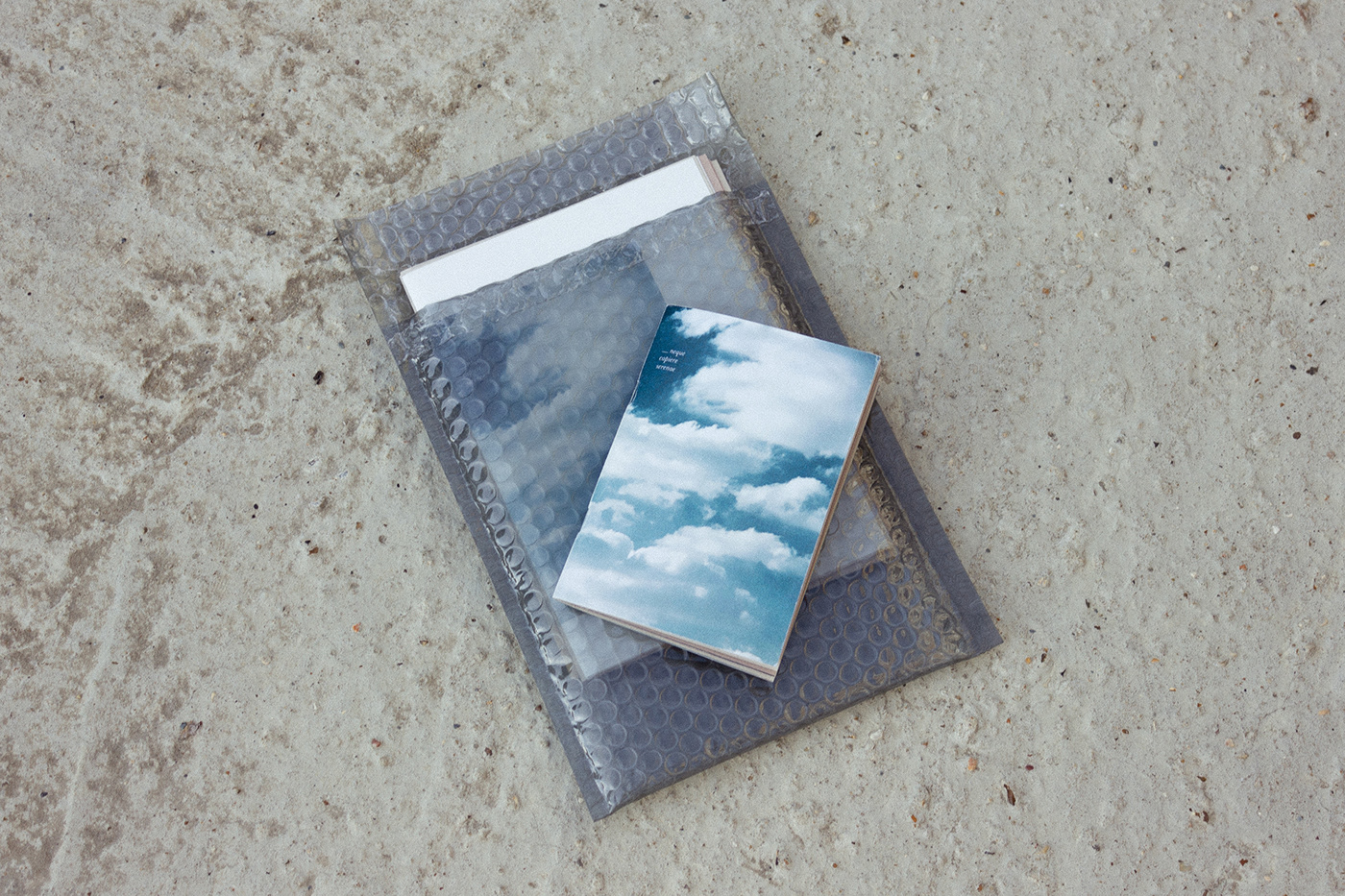 art direction  Booklet clouds editorial editorial design  Photography  print print design  recycled paper