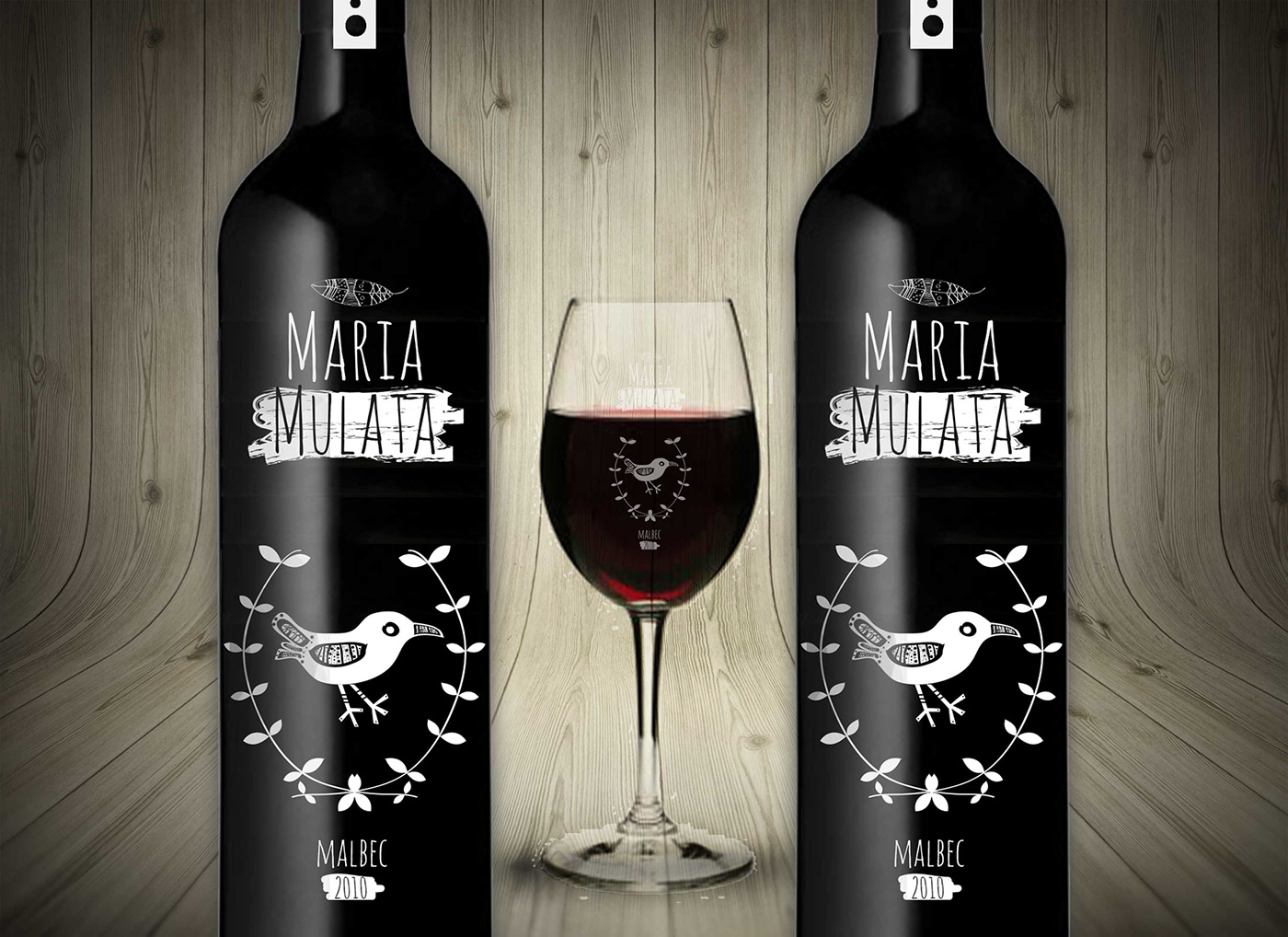wine illustracion photoshop Illustrator vino black negro White blanco alcohol mano alzada