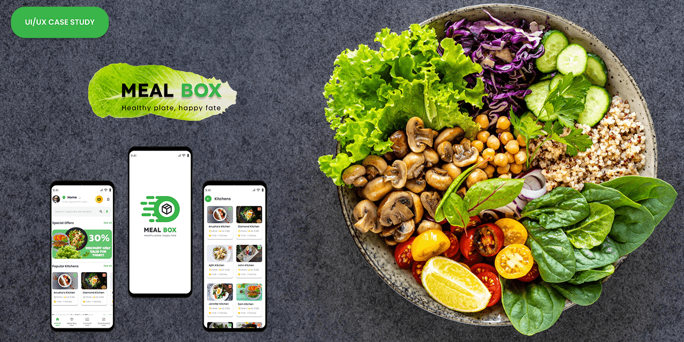 Healthy Food Application, Meal Box