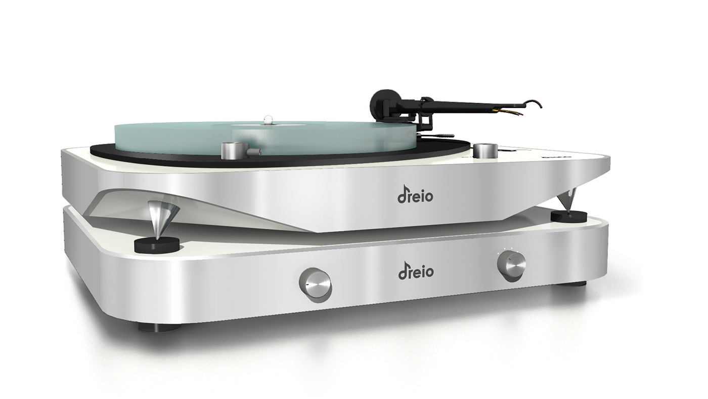 turntable product design  branding  phono audiophile HIFI Amp vinyle
