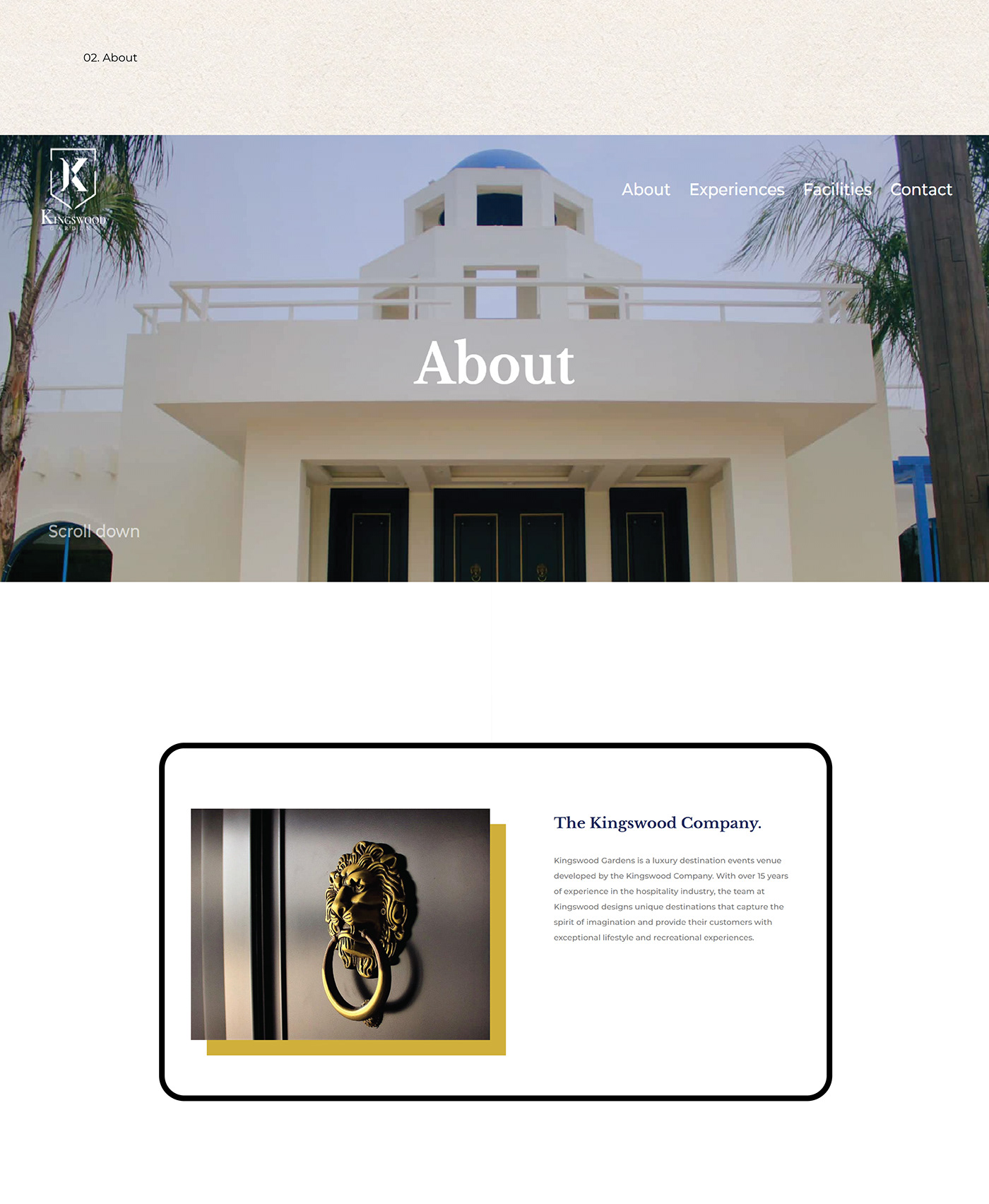 Destination Venue lahore luxury marketing website property property website real estate Web Design 