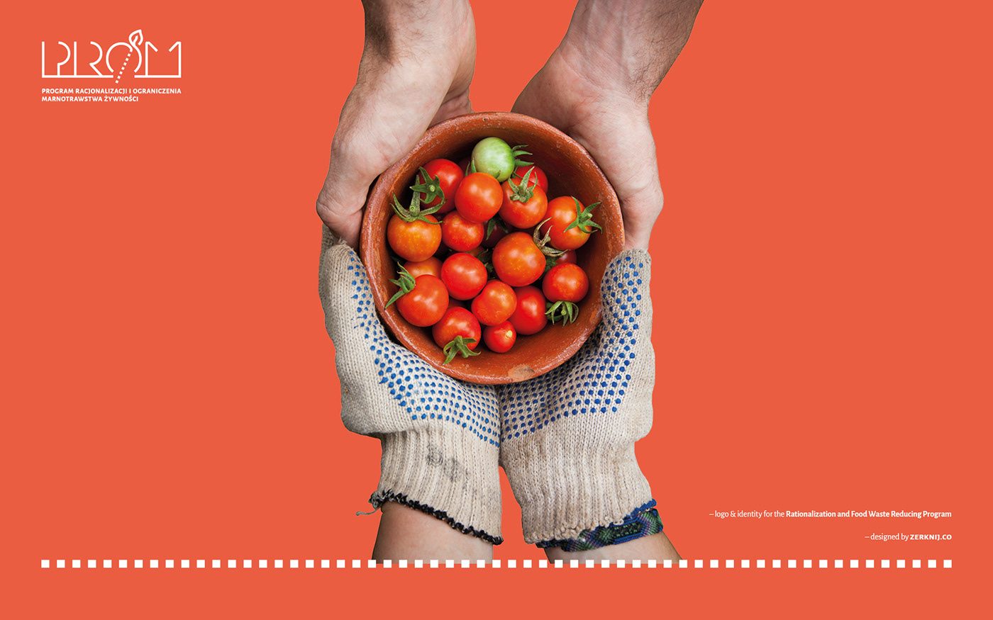 Foodwaste Foodbank logo branding  Food  leaflet identity orange Bank Zywnosci Food Bank