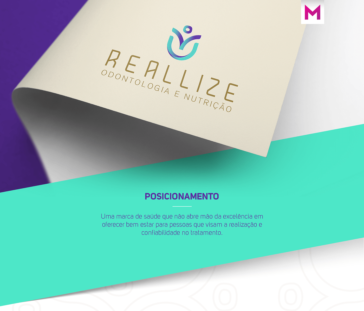 Consultório Reallize consultório Reallize Realize branding  marca magno Pinhalzinho identidade visual