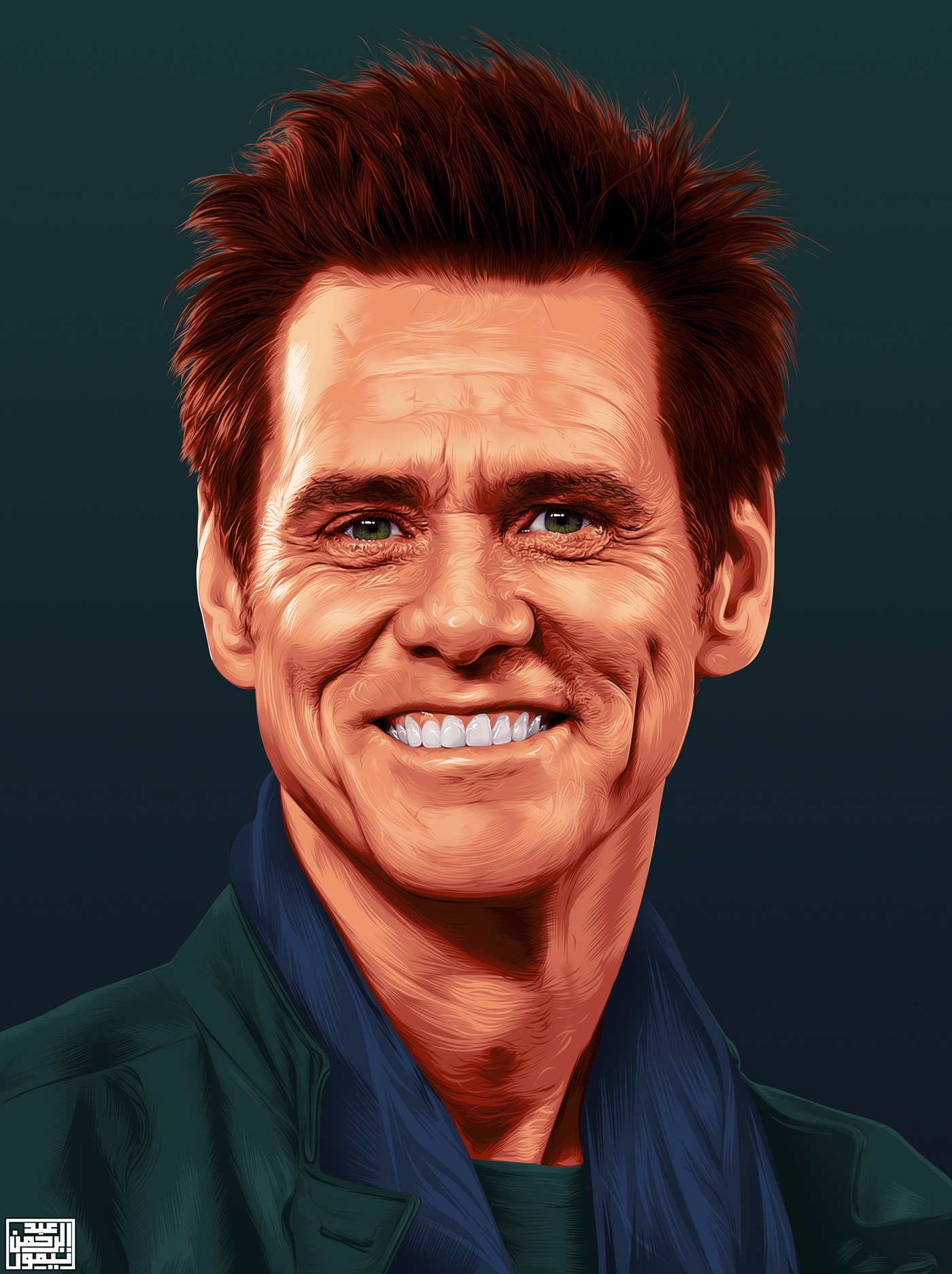 Jim Carrey Portrait