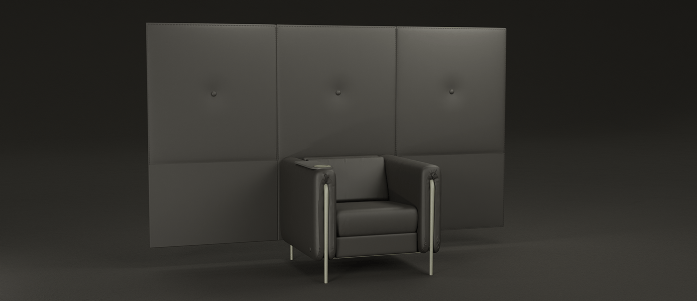 industrial design  Interior lounge modeling office chair Office Design product design  Render soft seating