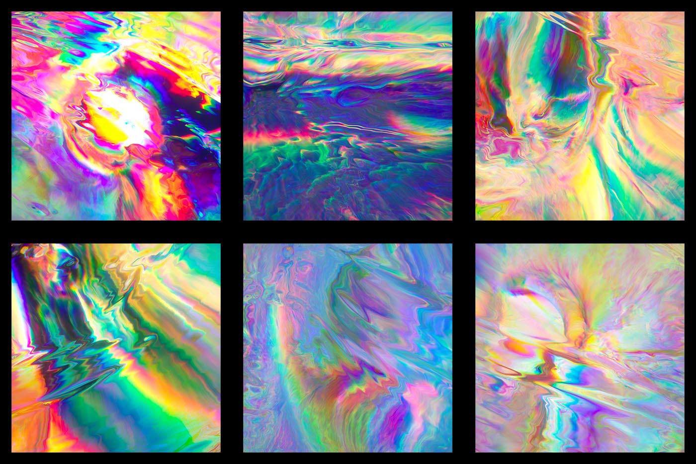 abstract background glass Glitch iridescent motion psychedelic vapor Warp stock art