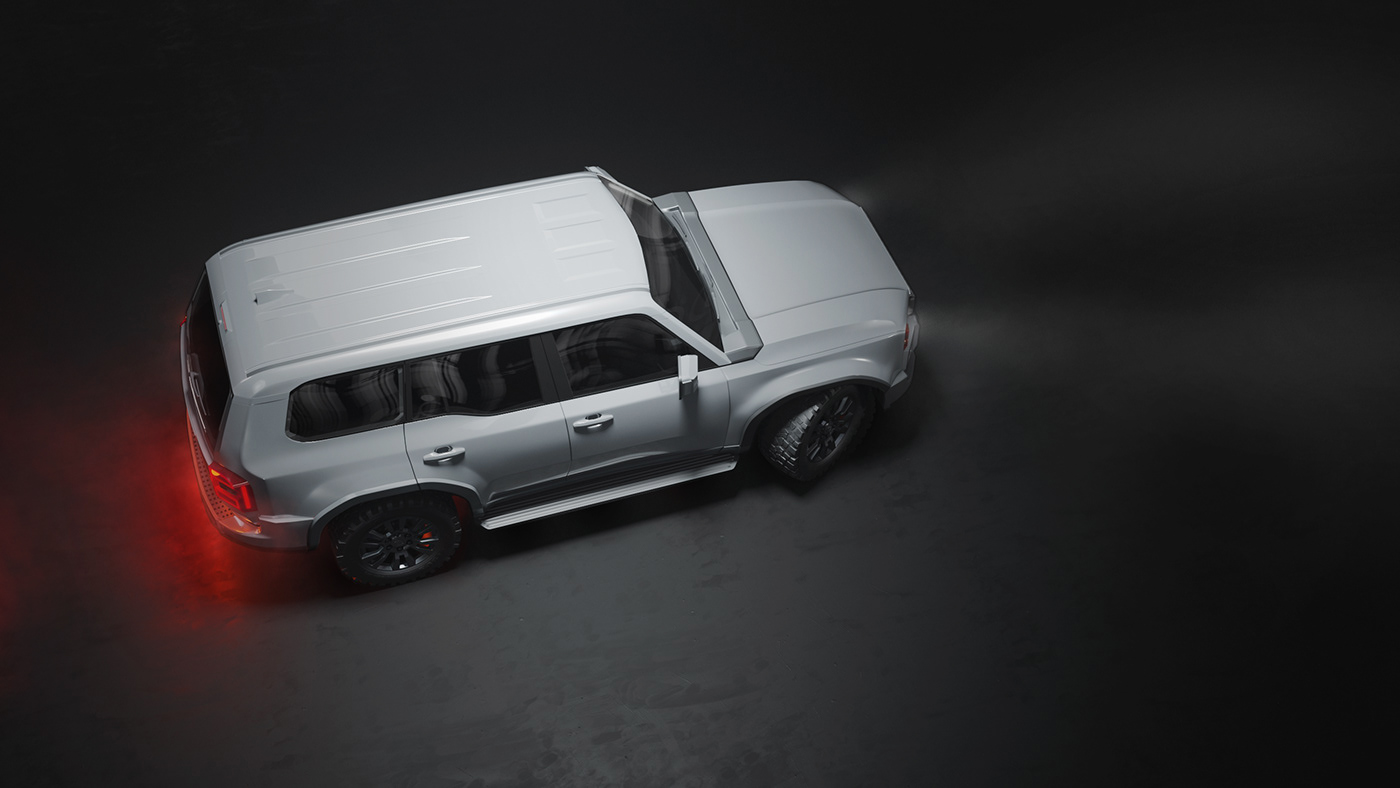 car automotive   3D cinema 4d graphic design  ILLUSTRATION  visual identity concept art