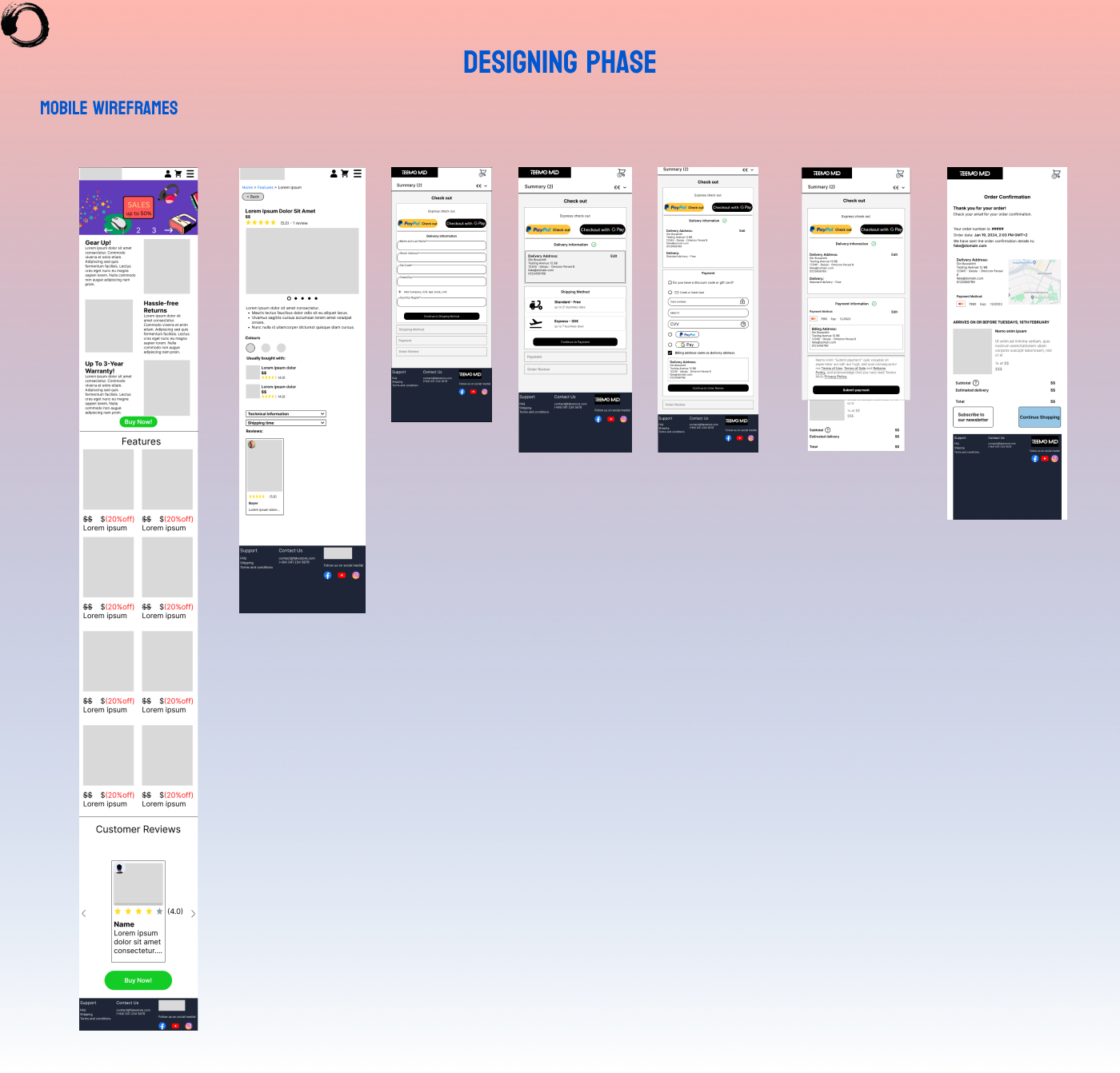 ux/ui responsive website beginner Figma Web Design  UX design ui design