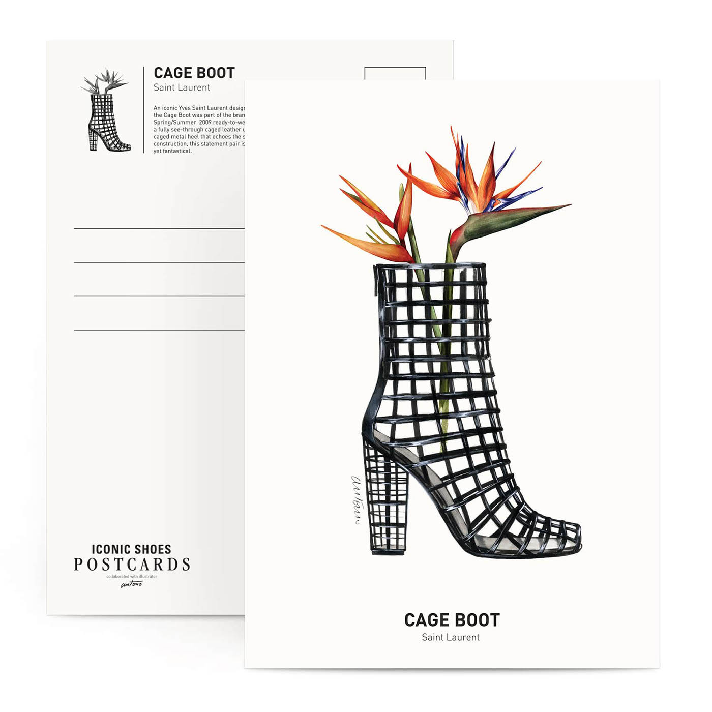 Fashionary shoes antónio soares Fashion  ILLUSTRATION  Drawing  desenho sapato watercolor postcards