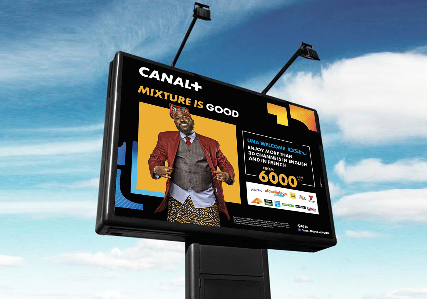 Canal+ pub Advertising  ascese Canal+ Afrique