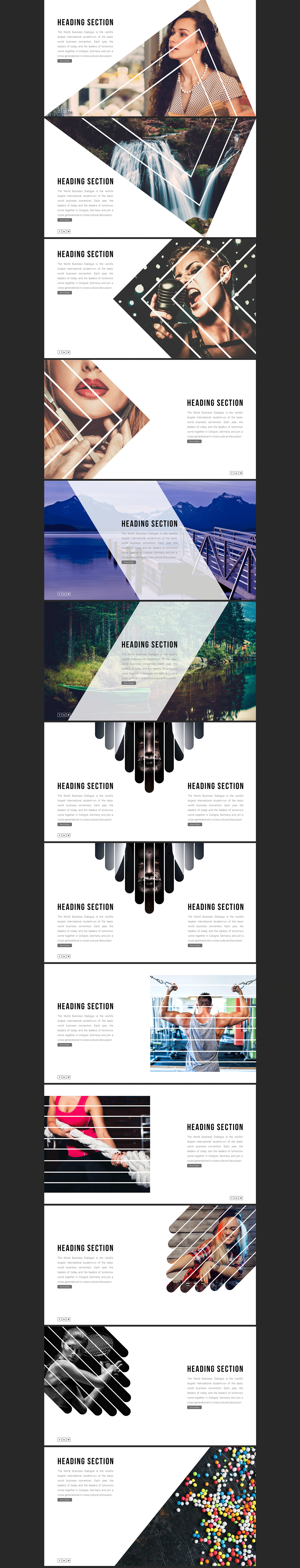 reflect Powerpoint Presentatin free Free Template free download minimal modern TREND DESIGN top sell item
