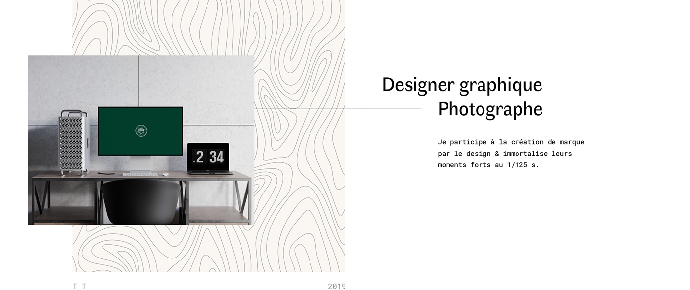 branding  personal thomas tessier Montreal design graphic logo print photographe Freelance