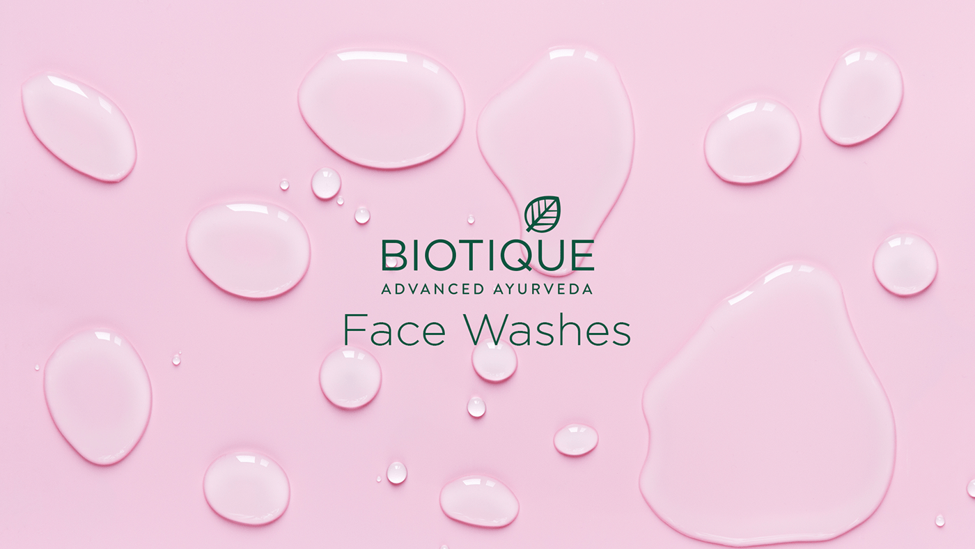 beauty biotique banners biotique face washes face wash face wash BANNER ADS face wash design Face Washes