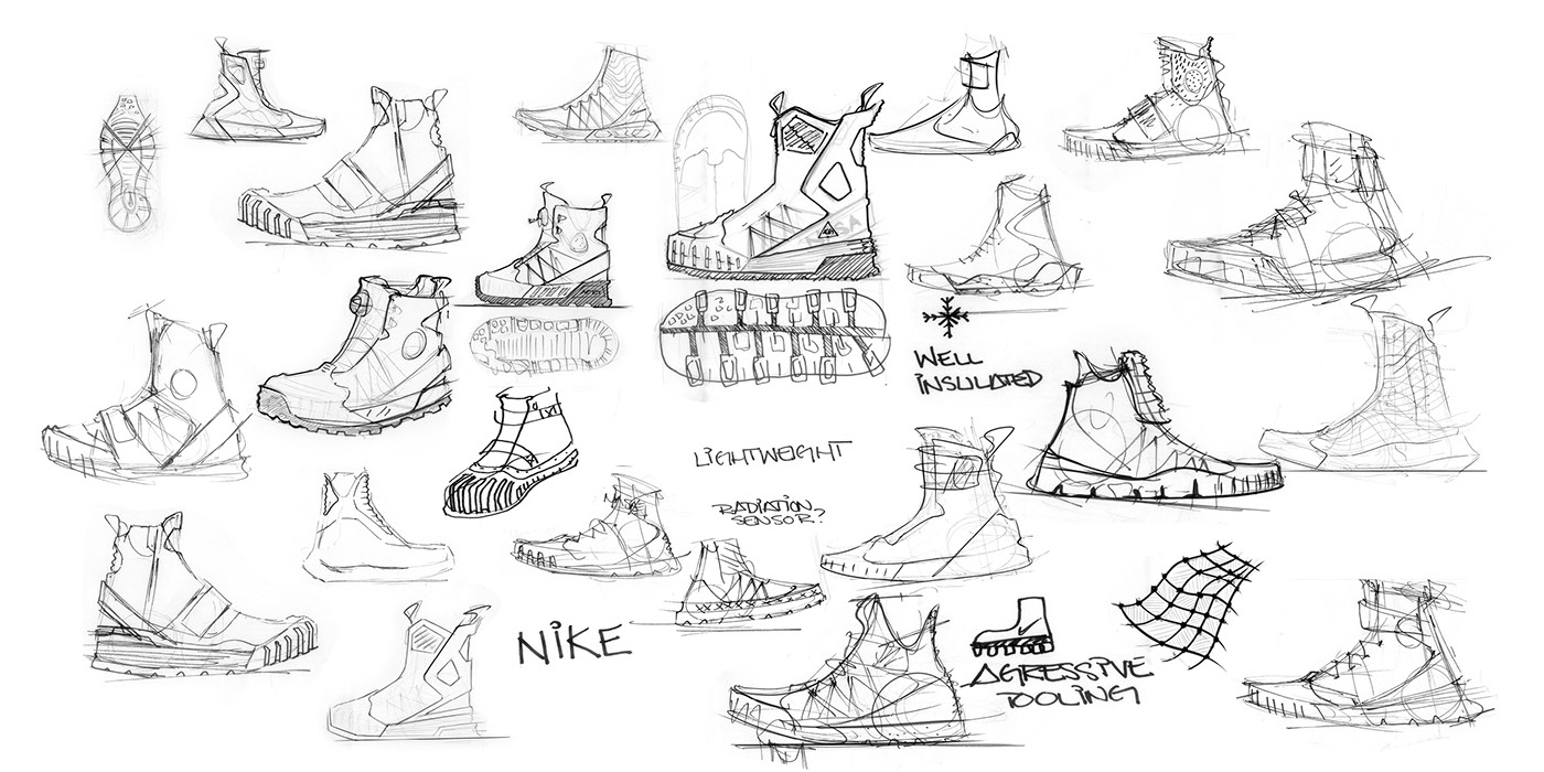 Nike Space  nasa footwear