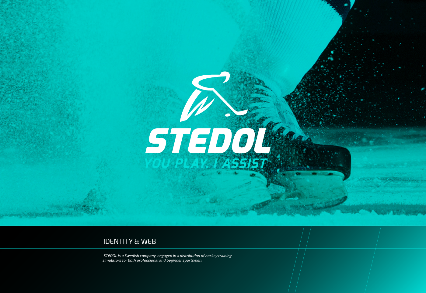 hockey stedol sport Web iondigital Interface ice logo