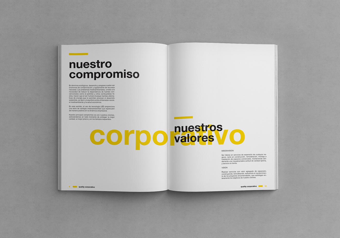 catalog product book Layout print editorial mexico brochure color corporate lighting