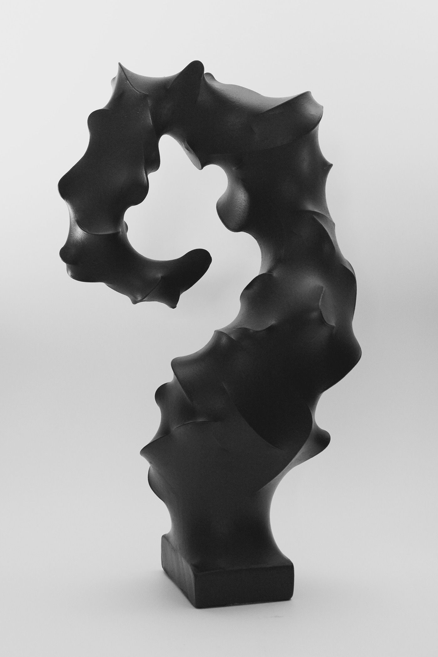 sculpture black abstract