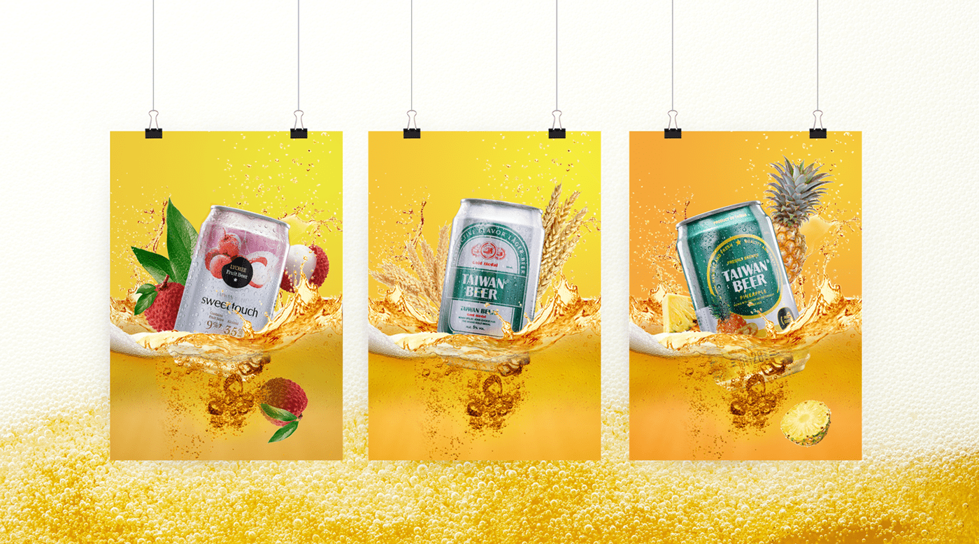 art direction  Launching campaign Taiwan Beer F&B vietnam hcmc Next Good Things agency Consulting