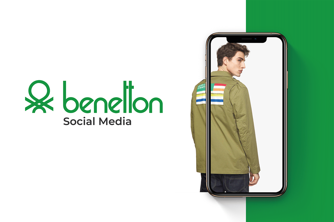 design diseño motion Socialmedia Stories storys video branding  Benetton united colors of benetton