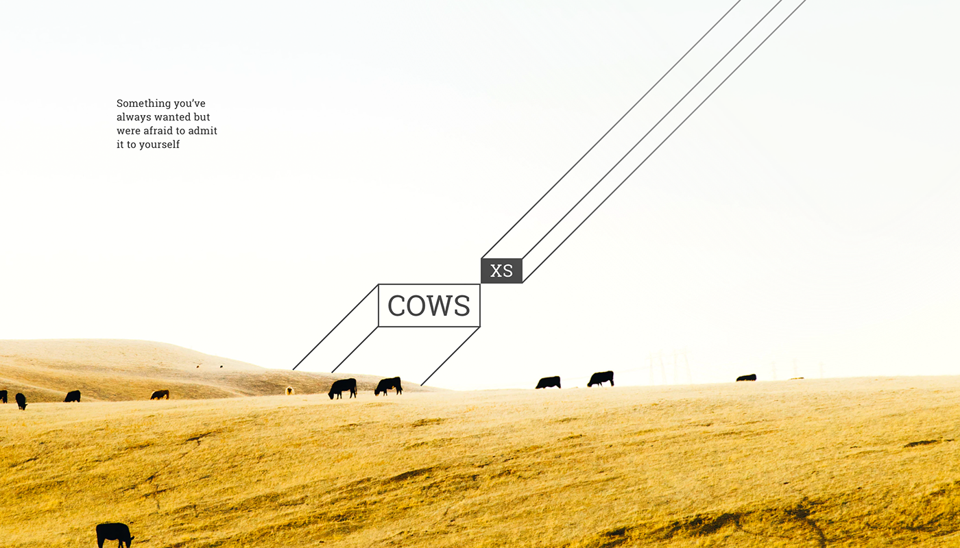 cows Cyberpunk UI Web animation  milk app mobile art glow