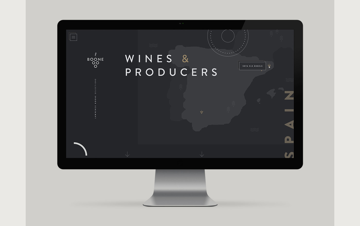 Lawrence Boone wine Import dark motion grape Cellar vector svg Responsive icons Food  Montreal interactive alcohol