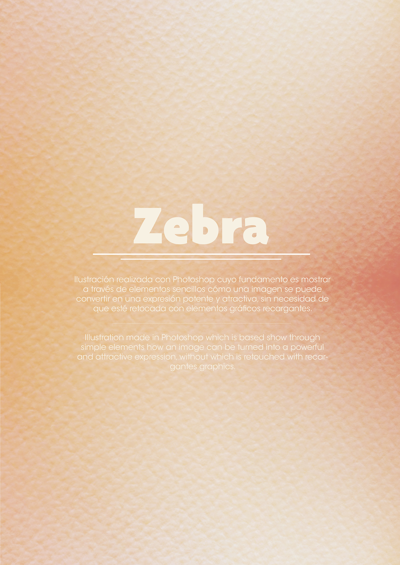zebra poster degradados photoshop Degradado pajaros diseño grafico graphicdesign design efectos geometria