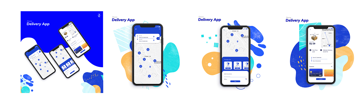 drone delivery app