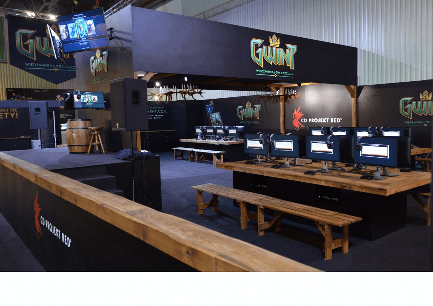 booth Event exhibition stand expo game GAMESCOM Gaming