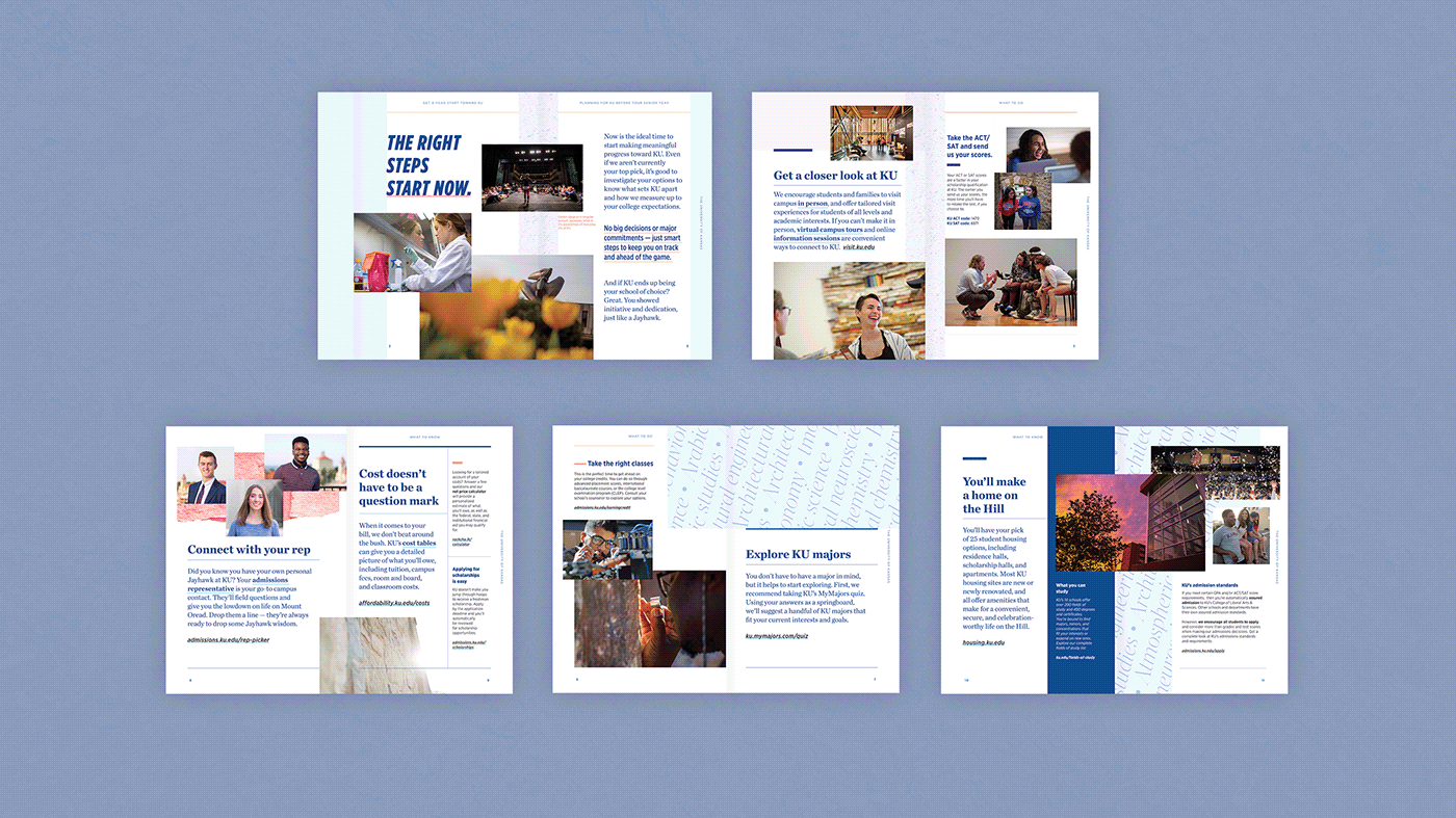 campaigns design KU Blue publication design The University of Kansas