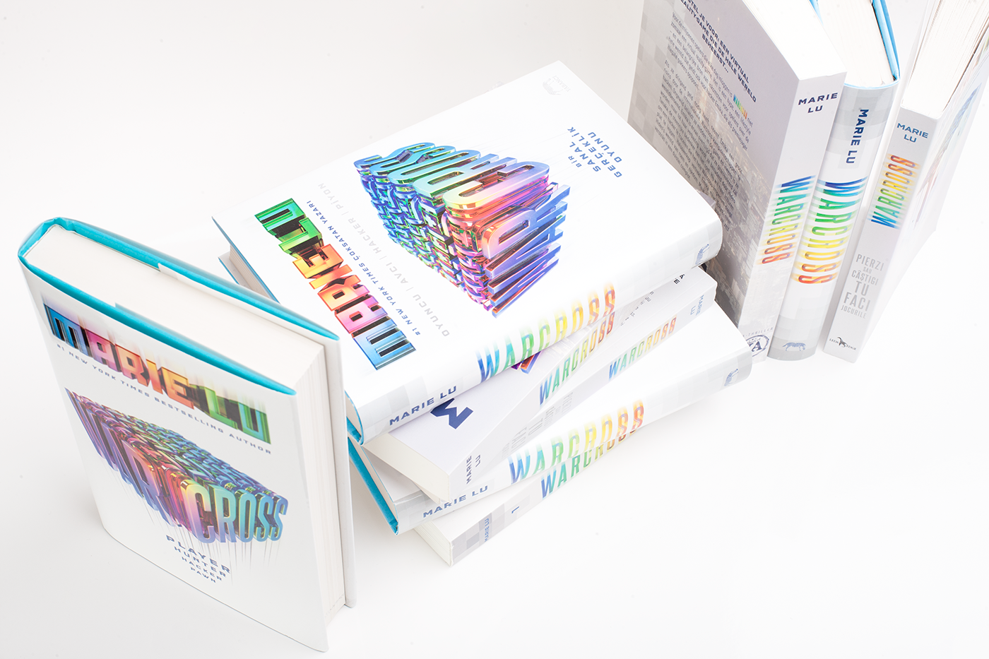 3D type lettering book future New York tokyo gif game rainbow