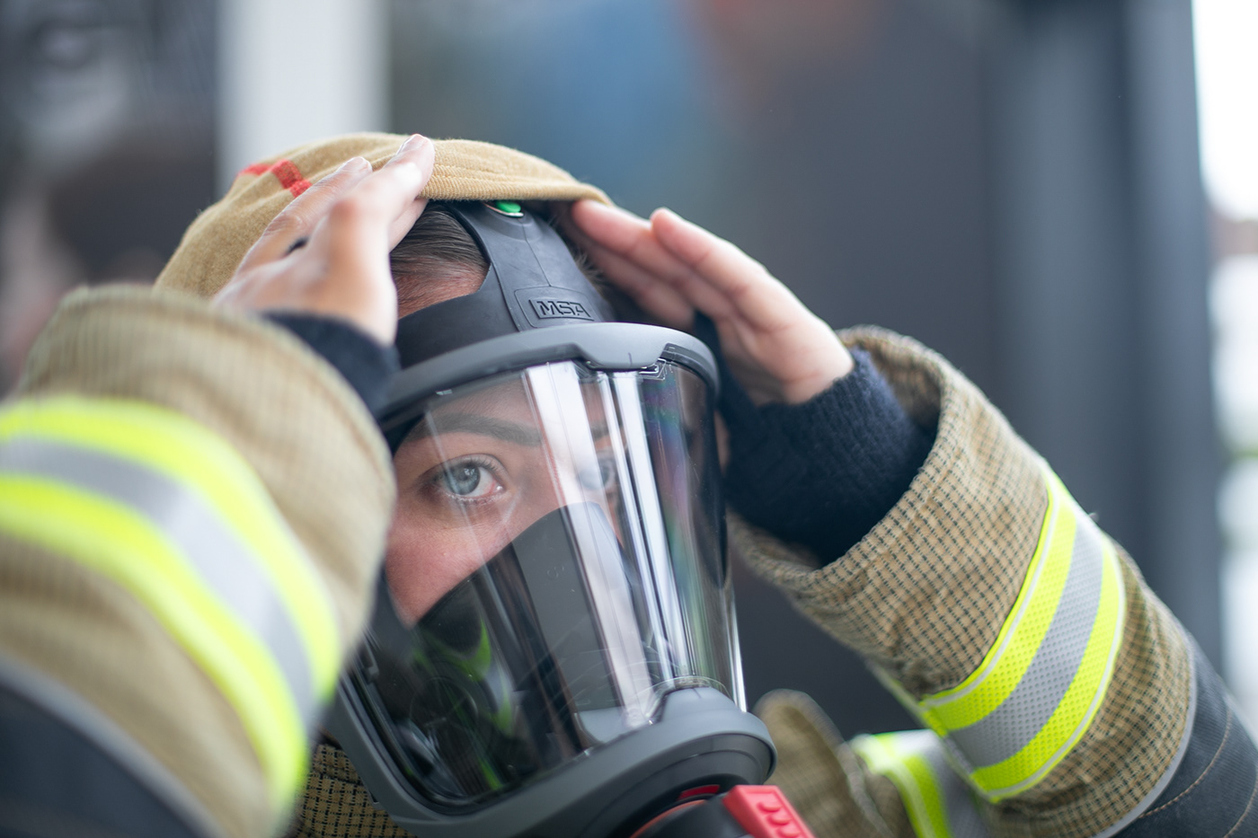 fire Firefighter fireman equipment product Photography  Product Photography Breathing Apparatus