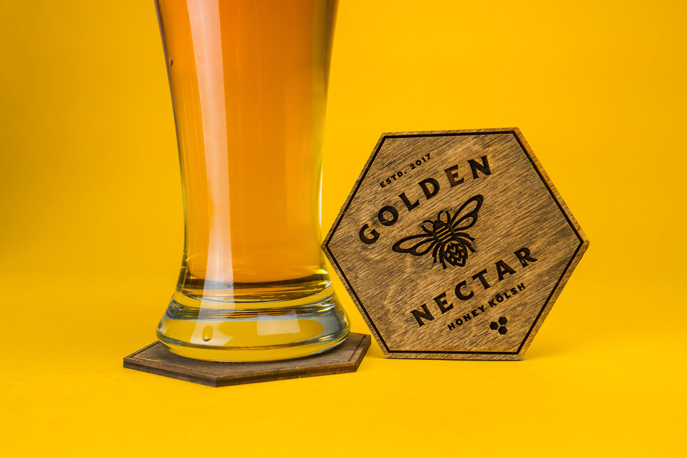 beer Packaging branding  Photography  typography   logo design honey bees labels
