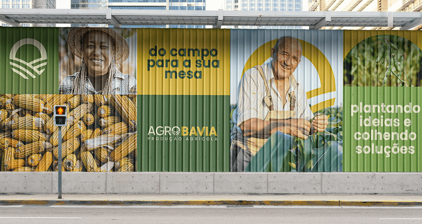 agricultura agriculture Agro Agronegócio brand corn farm identidade visual marca visual identity
