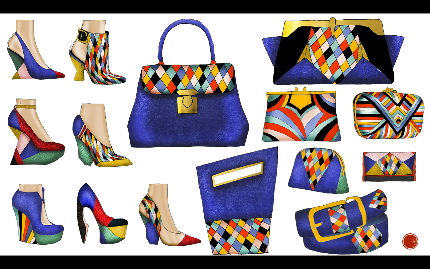 Fashion  shoes design designer student SCAD purse